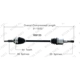 Purchase Top-Quality New CV Shaft by WORLDPARTS - 169133 pa1