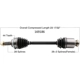 Purchase Top-Quality New CV Shaft by WORLDPARTS - 169186 pa1