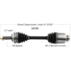 Purchase Top-Quality New CV Shaft by WORLDPARTS - 169190 pa1