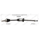 Purchase Top-Quality New CV Shaft by WORLDPARTS - 169199 pa1