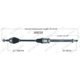 Purchase Top-Quality New CV Shaft by WORLDPARTS - 169210 pa1