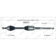 Purchase Top-Quality New CV Shaft by WORLDPARTS - 169213 pa1