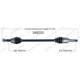 Purchase Top-Quality New CV Shaft by WORLDPARTS - 169233 pa1