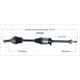 Purchase Top-Quality New CV Shaft by WORLDPARTS - 169248 pa1