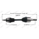 Purchase Top-Quality New CV Shaft by WORLDPARTS - 169273 pa1