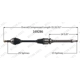 Purchase Top-Quality WORLDPARTS - 169286 - New CV Shaft pa1