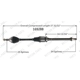 Purchase Top-Quality New CV Shaft by WORLDPARTS - 169288 pa1
