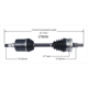Purchase Top-Quality New CV Shaft by WORLDPARTS - 179036 pa2