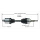 Purchase Top-Quality New CV Shaft by WORLDPARTS - 179039 pa1
