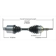 Purchase Top-Quality New CV Shaft by WORLDPARTS - 179039 pa3