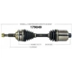 Purchase Top-Quality New CV Shaft by WORLDPARTS - 179049 pa1