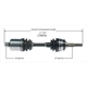 Purchase Top-Quality New CV Shaft by WORLDPARTS - 179076 pa1