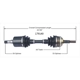 Purchase Top-Quality New CV Shaft by WORLDPARTS - 179140 pa2