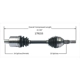 Purchase Top-Quality New CV Shaft by WORLDPARTS - 179153 pa1