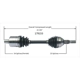 Purchase Top-Quality New CV Shaft by WORLDPARTS - 179153 pa2