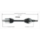Purchase Top-Quality New CV Shaft by WORLDPARTS - 179160 pa1