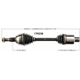 Purchase Top-Quality New CV Shaft by WORLDPARTS - 179238 pa1