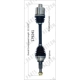 Purchase Top-Quality Arbre CV neuf par WORLDPARTS - 179241 pa2