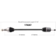 Purchase Top-Quality New CV Shaft by WORLDPARTS - 179267 pa1