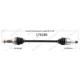Purchase Top-Quality New CV Shaft by WORLDPARTS - 179280 pa1