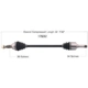 Purchase Top-Quality New CV Shaft by WORLDPARTS - 179282 pa1