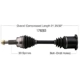 Purchase Top-Quality New CV Shaft by WORLDPARTS - 179283 pa1
