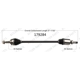 Purchase Top-Quality New CV Shaft by WORLDPARTS - 179284 pa1