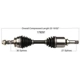 Purchase Top-Quality New CV Shaft by WORLDPARTS - 179297 pa1