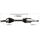Purchase Top-Quality New CV Shaft by WORLDPARTS - 179303 pa1