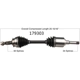 Purchase Top-Quality New CV Shaft by WORLDPARTS - 179303 pa2
