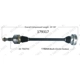Purchase Top-Quality New CV Shaft by WORLDPARTS - 179317 pa1