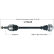 Purchase Top-Quality New CV Shaft by WORLDPARTS - 179328 pa2