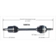 Purchase Top-Quality New CV Shaft by WORLDPARTS - 189016 pa1