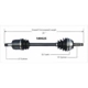 Purchase Top-Quality New CV Shaft by WORLDPARTS - 189025 pa1