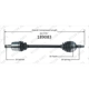 Purchase Top-Quality New CV Shaft by WORLDPARTS - 189083 pa1