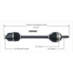 Purchase Top-Quality New CV Shaft by WORLDPARTS - 189085 pa1