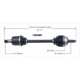 Purchase Top-Quality New CV Shaft by WORLDPARTS - 189089 pa1