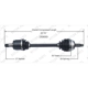 Purchase Top-Quality New CV Shaft by WORLDPARTS - 189089 pa3