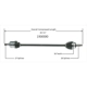 Purchase Top-Quality New CV Shaft by WORLDPARTS - 189090 pa1