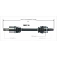 Purchase Top-Quality New CV Shaft by WORLDPARTS - 189120 pa1