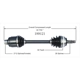 Purchase Top-Quality New CV Shaft by WORLDPARTS - 189121 pa2