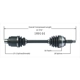 Purchase Top-Quality New CV Shaft by WORLDPARTS - 189144 pa1