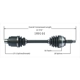 Purchase Top-Quality New CV Shaft by WORLDPARTS - 189144 pa3