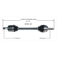 Purchase Top-Quality New CV Shaft by WORLDPARTS - 189147 pa1