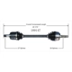 Purchase Top-Quality New CV Shaft by WORLDPARTS - 189147 pa3