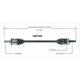 Purchase Top-Quality New CV Shaft by WORLDPARTS - 189149 pa1