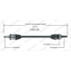 Purchase Top-Quality New CV Shaft by WORLDPARTS - 189149 pa2
