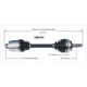 Purchase Top-Quality New CV Shaft by WORLDPARTS - 189191 pa1