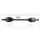 Purchase Top-Quality New CV Shaft by WORLDPARTS - 189202 pa2