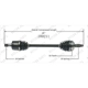 Purchase Top-Quality New CV Shaft by WORLDPARTS - 189211 pa1